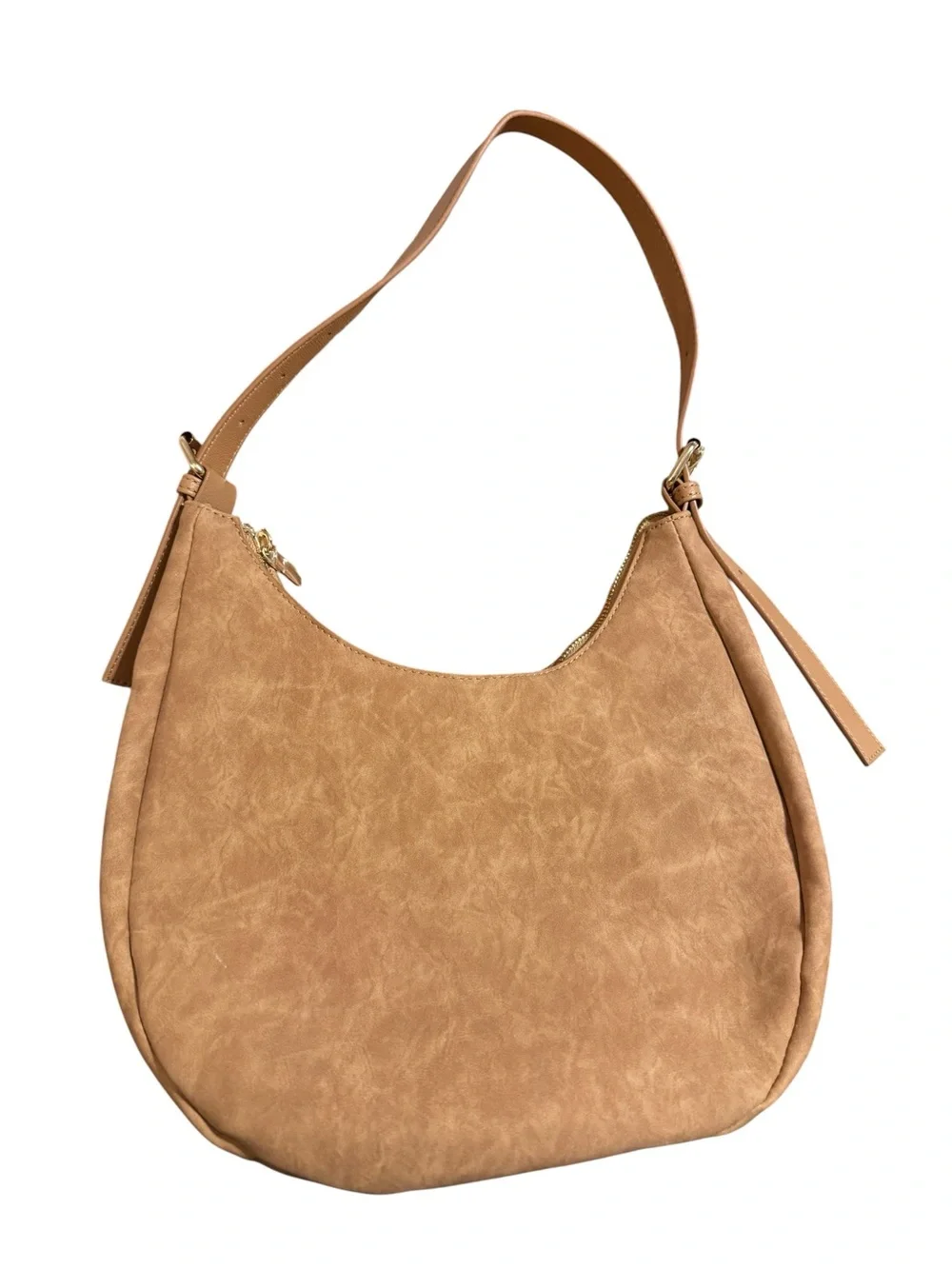 4th and Reckless Sleek Hobo Shoulder Bag in Brown - Picture 2 of 9